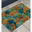 Paillasson coco - Fleurs bleues-129264778