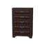 Commode de style transitionnel 1Pc