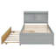 Twin Bed With Trundle,Bookcase-200350333-200350332