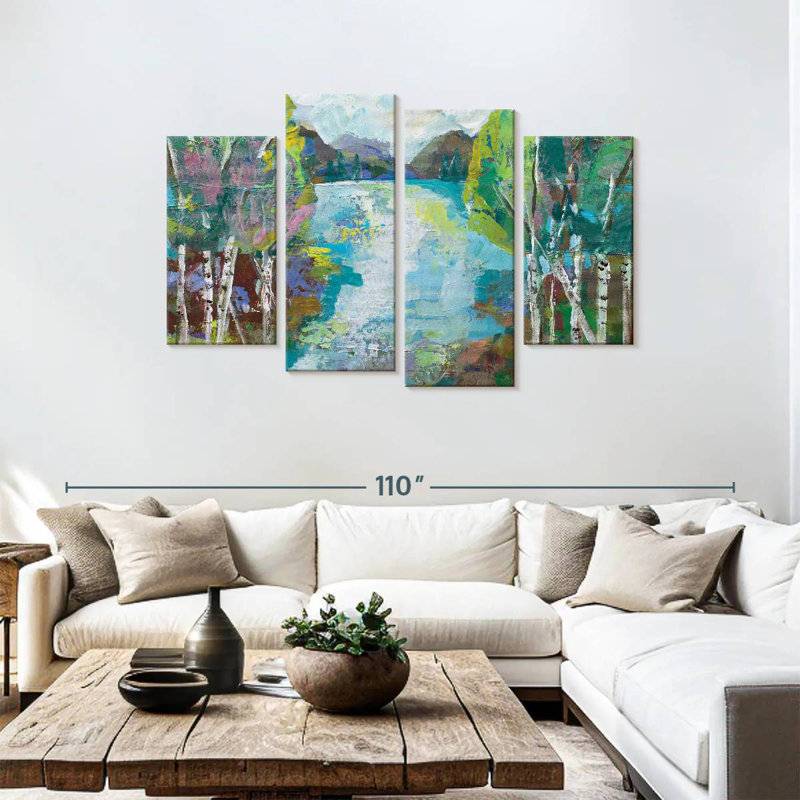 Avery Birch Pond, H 48 po x l 75 po