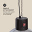 6824 Electric Hanging Patio Heater