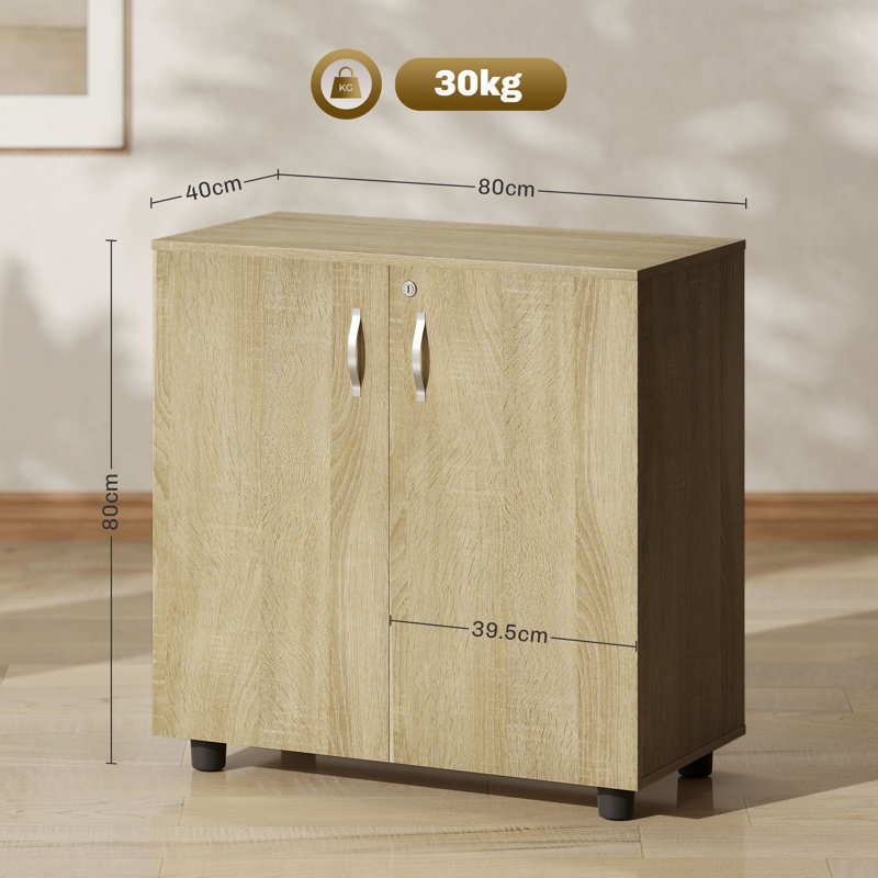 File Cabinet, Oak