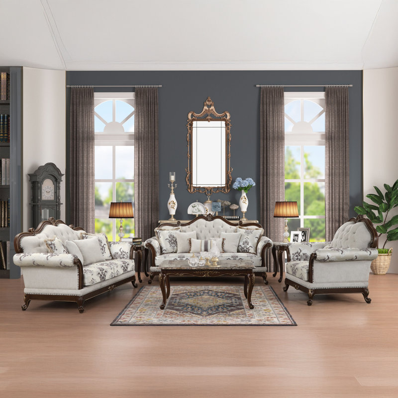 Anandita 5PC Living Room Set, 5 Pieces