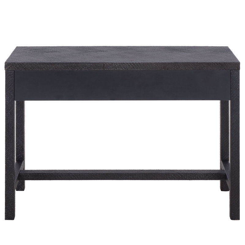 Bureau enveloppant à 2 tiroirs Finlay, Marine
