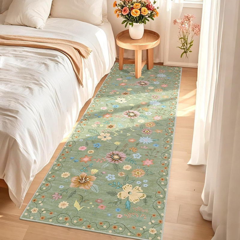 Tapis de couloir de couloir de cuisine pour tapis de couloir pour chambre à coucher, Tapis de couloir 2 pi x 6 pi
