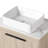 Meynell 29.5 " W Free Standing Wall Mounted 1 Single Vanity Bathroom Vanity With Solid Wood Top