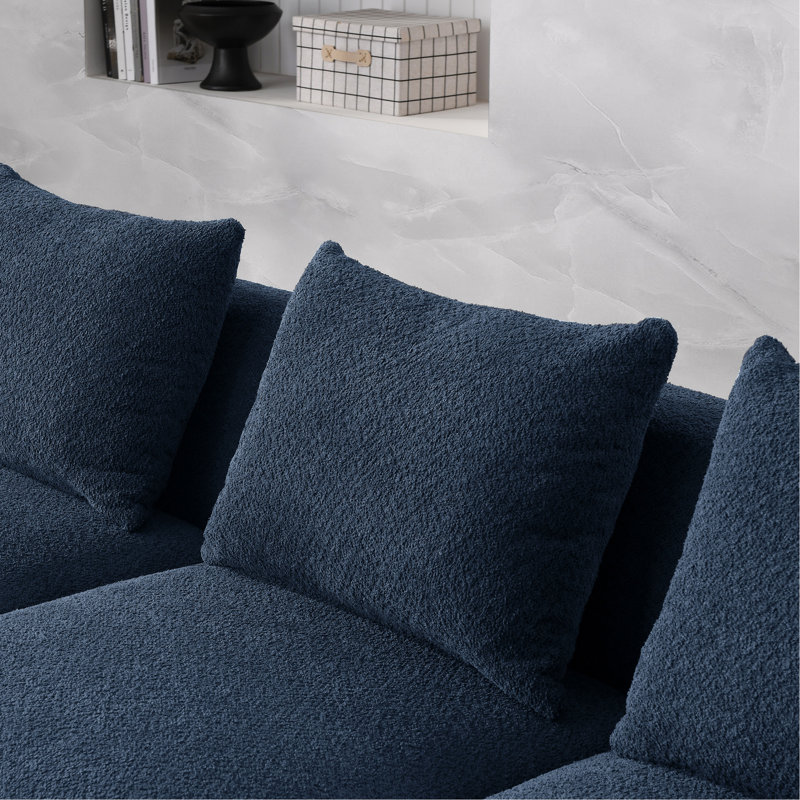 Chaise pour canapé modulaire, Marine