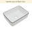 19"x15'' Ceramic Rectangular Vessel Bathroom Sink-94372987