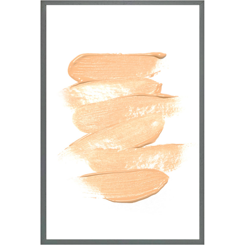 Atalanti Single Picture Frame Print, 114cm H x 76cm W x 4cm D, Grey Framed