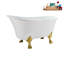 51.2'' x 25.6'' Soaking Acrylic Bathtub-72770756-76231171