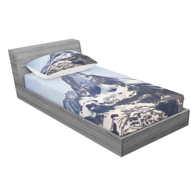 Microfiber Sheet Set, Twin XL Sheet Set with Fitted Sheet