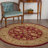 Clarence Oriental Floral Indoor Kid & Pet Friendly Rug for Bedroom, Living Room-1119496188