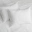 Ensemble de courtepointe mousseline blanche
