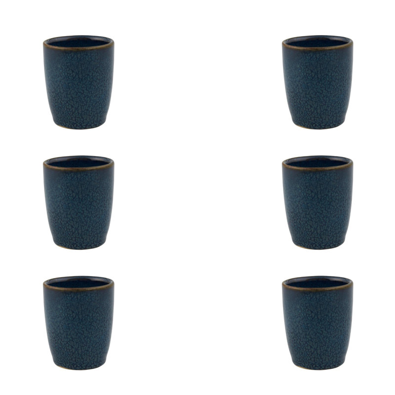 Gemstone Lapis Lazuli Stoneware Espresso Cup