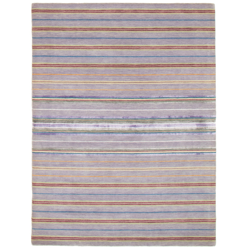 Itohan Wool Striped Indoor Rug