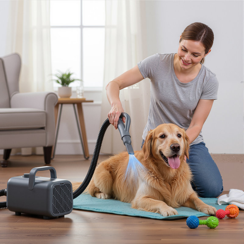 Pet Grooming Blower, Gray