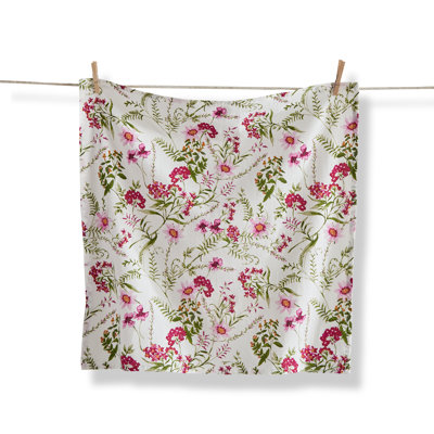 Artisona Blossom Multi Cotton Flour Sack Dishtowel 27x27 in
