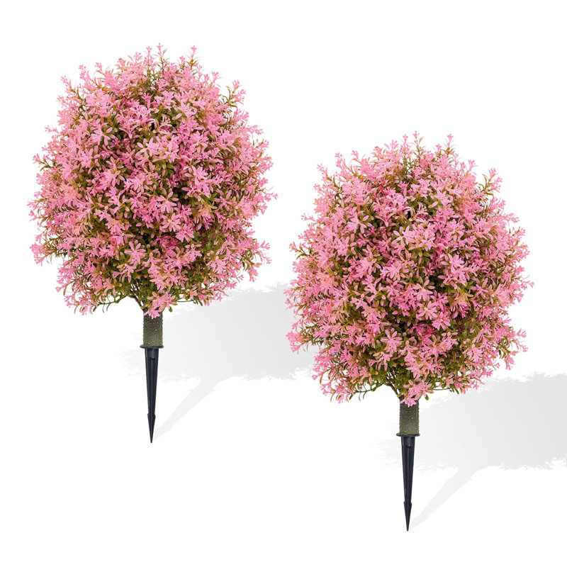 60 cm H Faux Plant, Pink