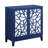 Blue Finish Console Cabinet