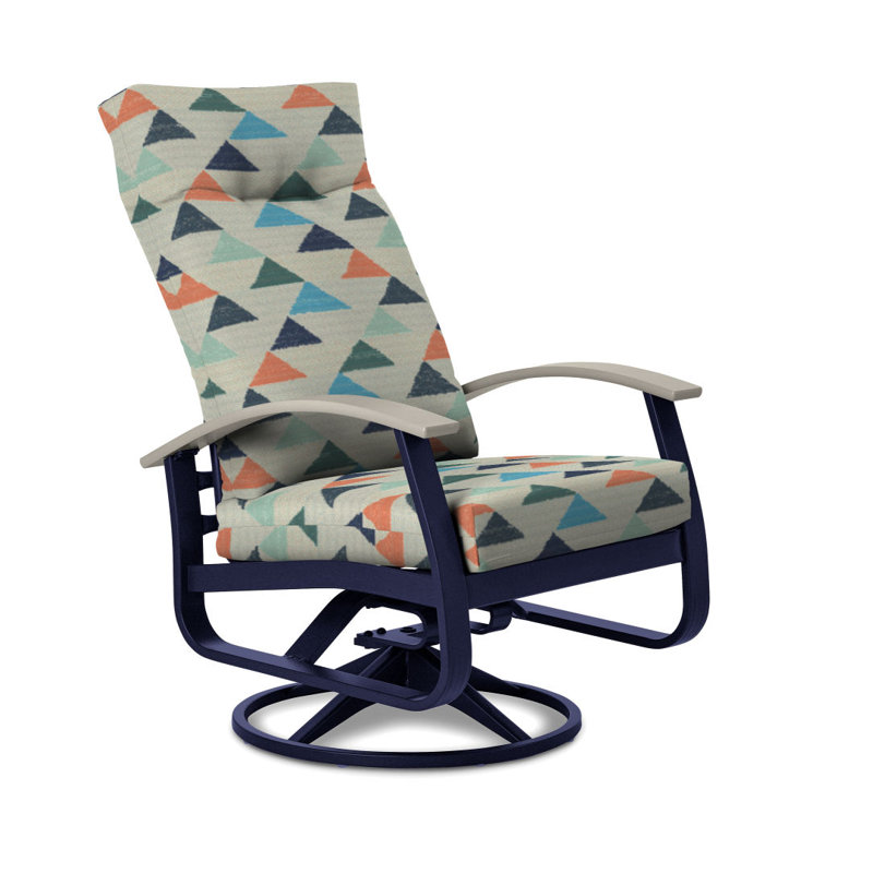 Belle Isle Outdoor Rocker Chair, Warm Gray, Glimpse Canyon