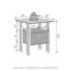 Ensemble de 2 tables de chevet Jula-41261729-41261731