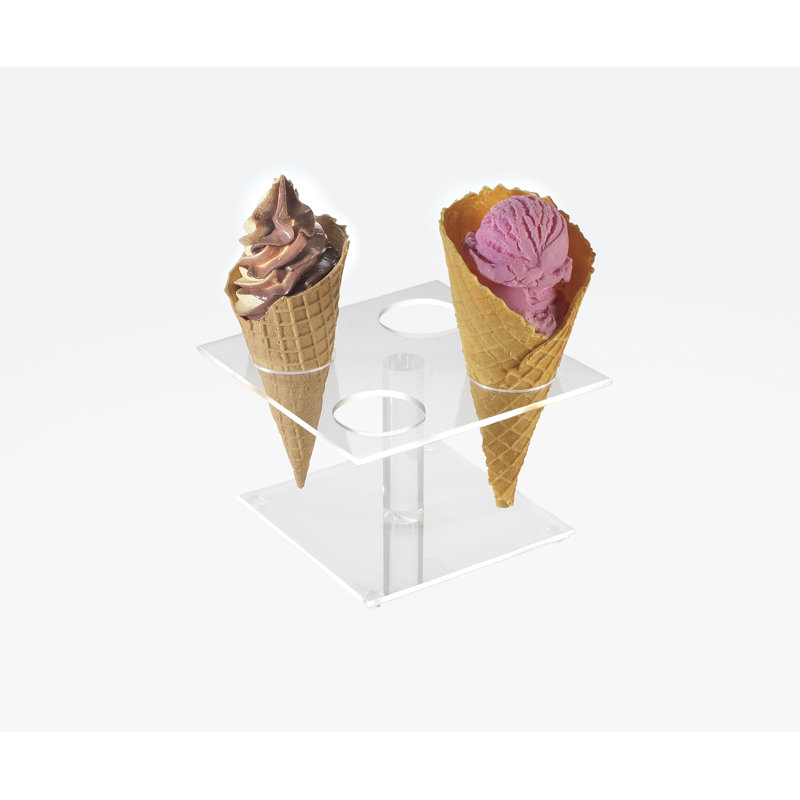 Acrylic Cone Holder - Square