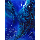 Mother Ocean 3 Painting by Rhona LK Schonwald