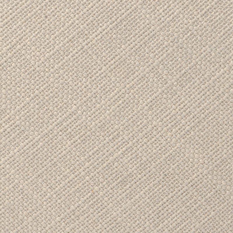 BILBURY Round Ottoman, Sand Textured Performance Basketweave