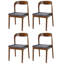 Ensemble de 4 chaises d'appoint rembourrées Ikerne-938791368-938791371-938791372