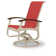 Chaise de patio pivotante Askar