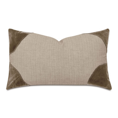 Housse et insert de coussin en cuir Higgins
