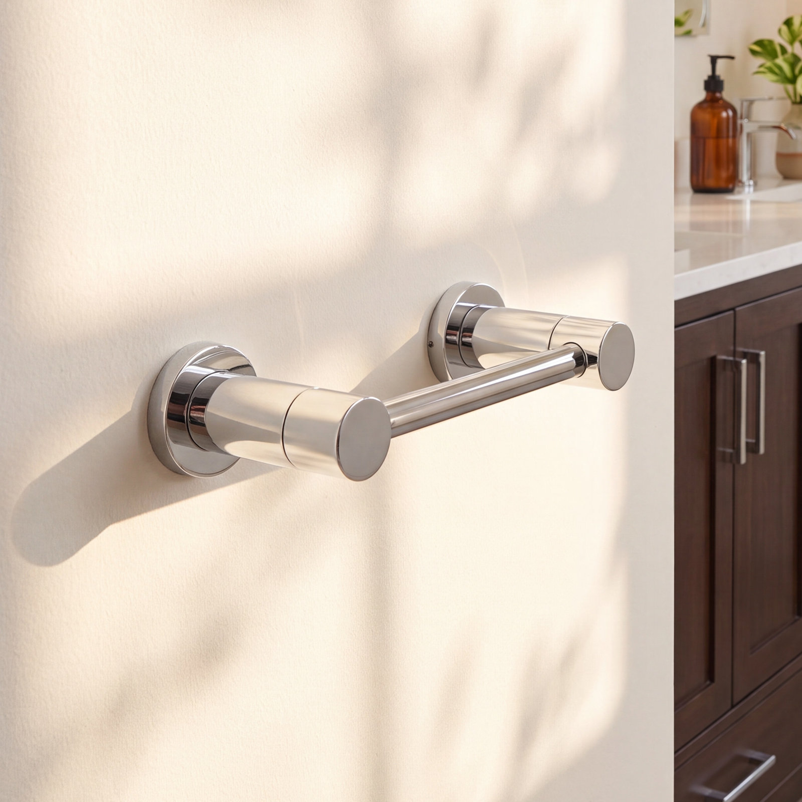 Align Wall Mounted Toilet Paper Holder, Chrome