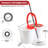 Spin Mop Bucket With Wringer Set