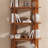 Toran 4-Tier Acacia Wood Modern Open Bookcase-115236651