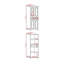 Stodola 4 Door Solid + Manufactured Wood Wardrobe