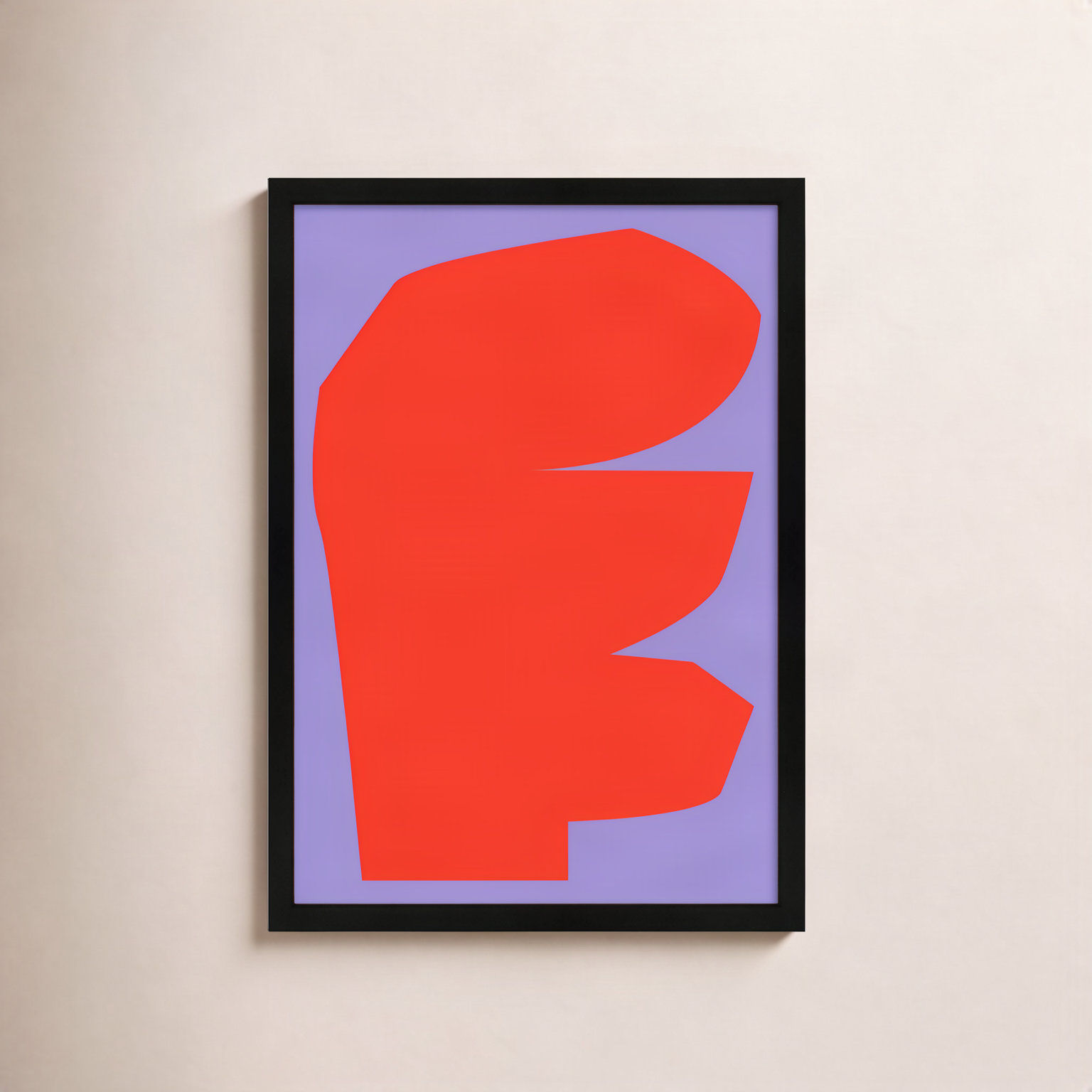 Module Minimalism 4 by Michael Kempen, 50"H x 40"W x 1.25"D, Black Framed