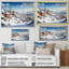 Winter Village Carnival V, reproduction d'art sur toile-5700233-5700234