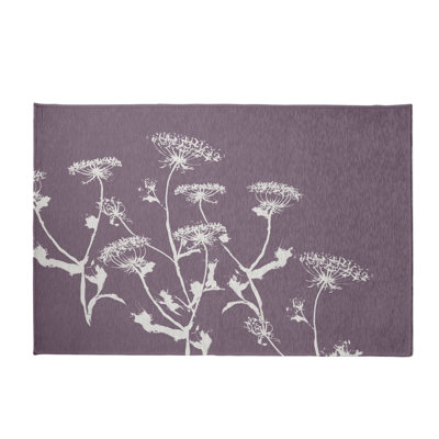 Alvordton Chenille Floral Indoor Rug
