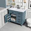 Meuble-lavabo sur pied 36 po avec lavabo en céramique-2130141030