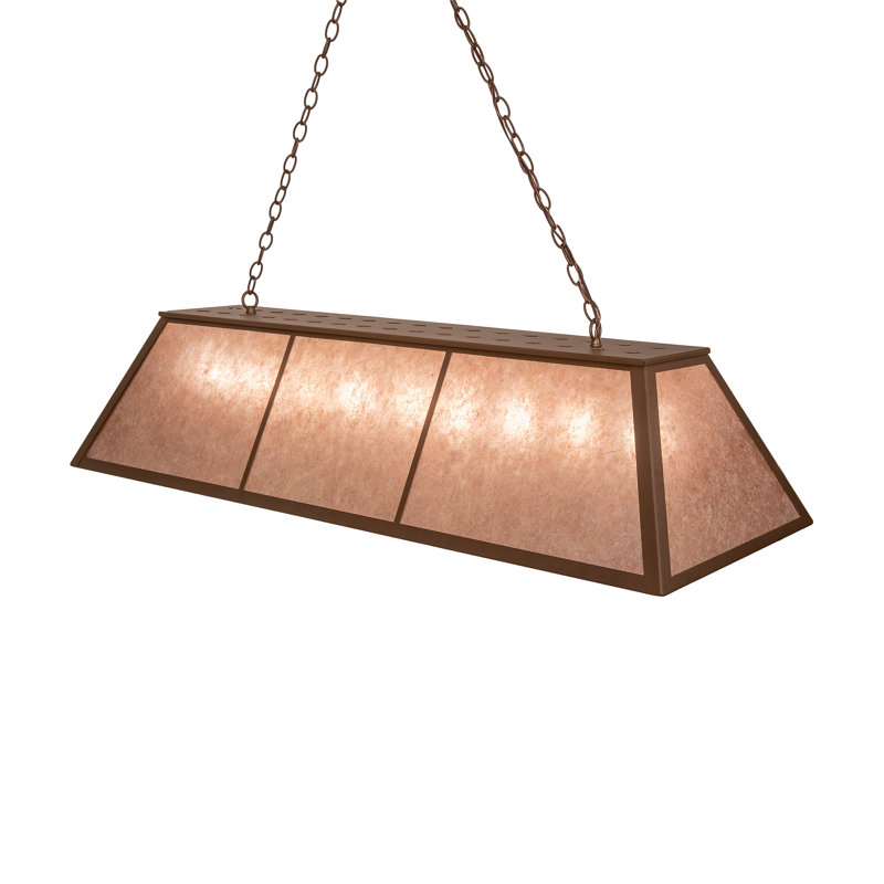 Luminaire suspendu pour îlot de cuisine 9 lumières Analectcia