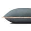 Coussin décoratif bleu Loloi-124318274