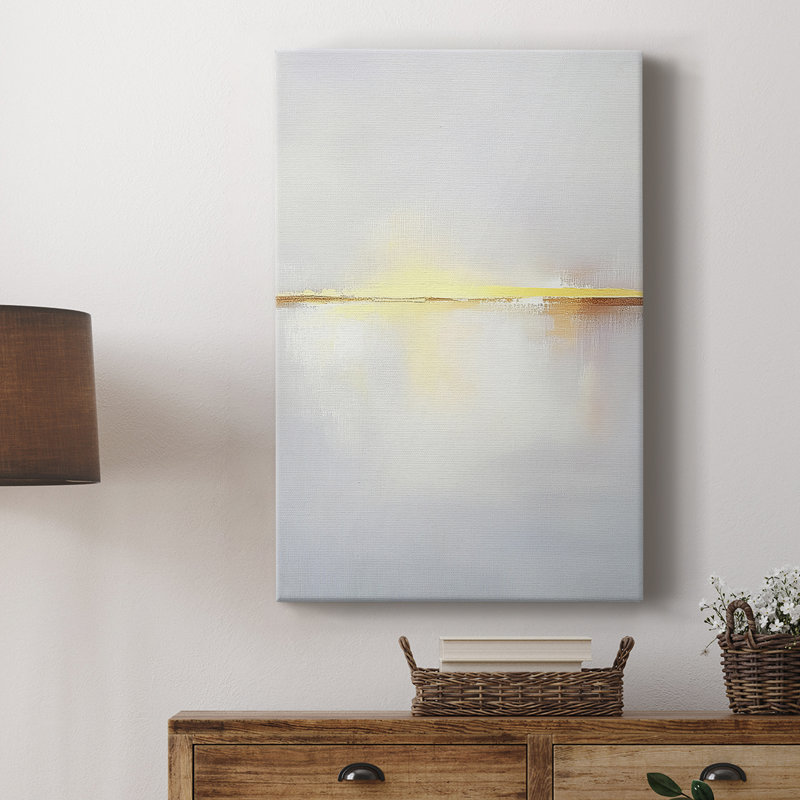 ABSTRACT Series DCXCV -Custom Wrapped Gallery Cavas, 27" H x 18" W