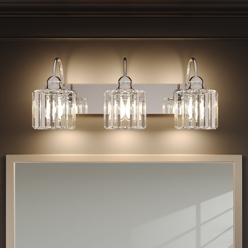 Xinnyang Light Dimmable Metal Bathroom Vanity Light, 3