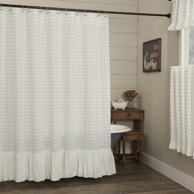 Abigail Ruffled Shower Curtain