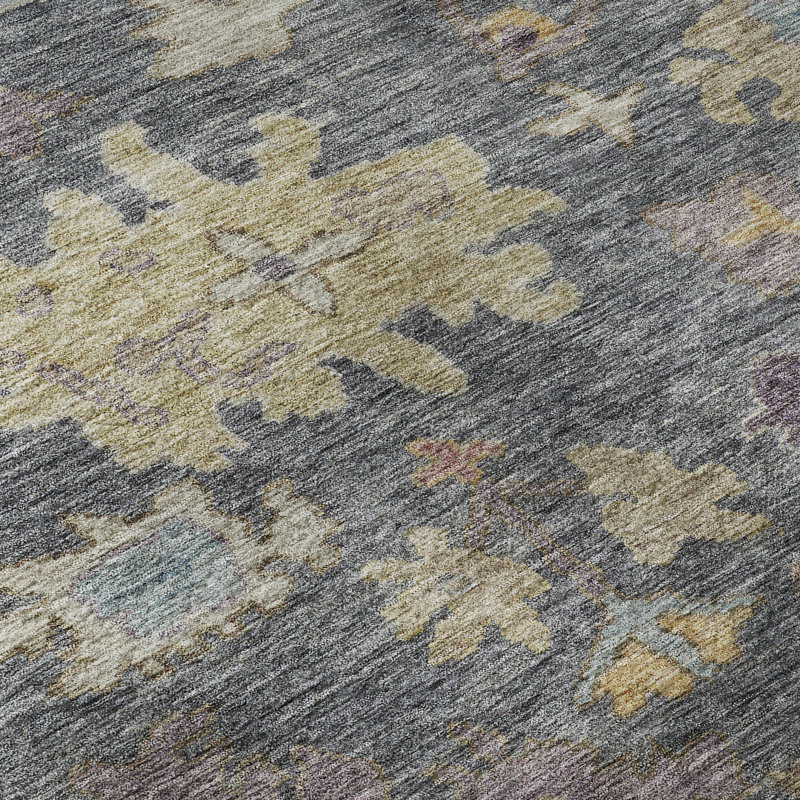 Tapis mondial de qualité supérieure lavable à la machine Konopka AMF1108, Rond 8 pi