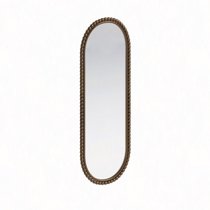 Miroir rétro Iron Art, Doré