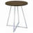 Round 35-inch Pub Height Bistro Bar Table