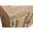 Bronstein 54" 3-Door Solid Wood Sideboard In Natural Finish
