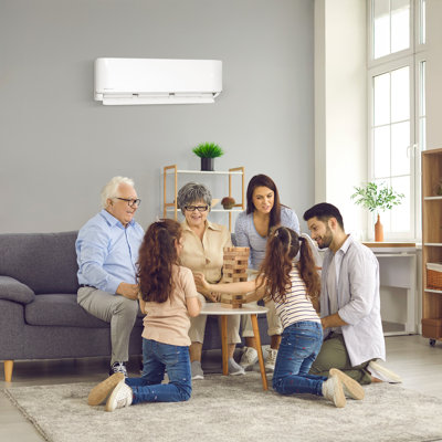 MRCOOL Advantage 12,000 BTU Ductless Inverter Wall Mount Heat Pump System, White