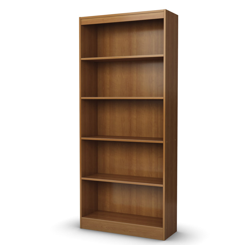 Bibliothèque Axess, Cerisier Morgan, (Cinq tablettes) H 68,75 po x l 28 po x P 11,5 po